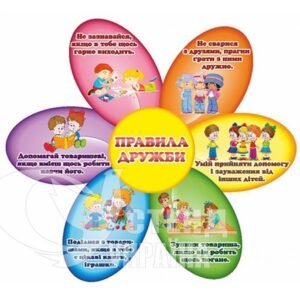 Стенд «Правила дружби»