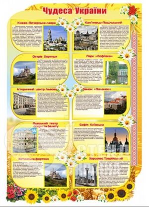 Стенд «Чудеса України»