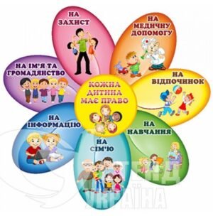 Стенд «Права дитини у квітці»