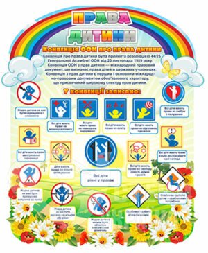 Стенд з правами дитини