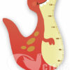 Динозавр зі шкалою для виміру зросту