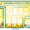 Комплект стендів «Виховна робота в школі» 5507