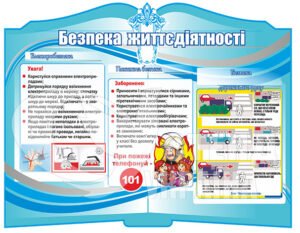 Стенд “Безпека життєдіяльності”