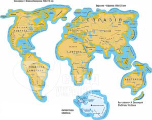 Комплект стендів «Мапа Світу»