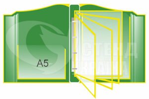 Інформаційнй стенд з клік-системою