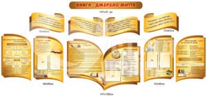 Комплект стендів у бібліотеку