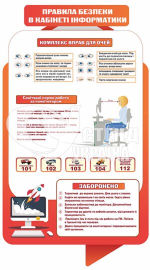 Техніка безпеки в кабінеті інформатики