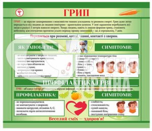 Стенд з пластику«грип»