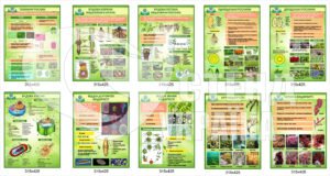 Композиція стендів в кабінет біології