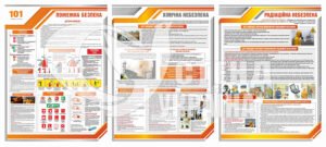 Комплект стендів “Пожежна, хімічна, радіаційна небезпека”