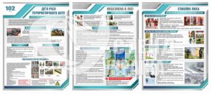 Комплект стендів для оформлення класу безпеки