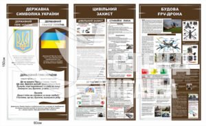 Набір стендів в кабінет захисту України