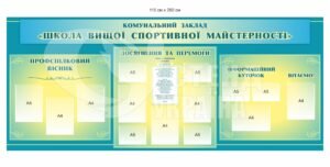 Стенд “Спортивні досягнення”