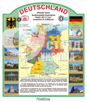 Стенд для кабінету німецької “Deutschland”