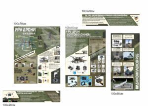 Військові стенди “ФПВ дрони”