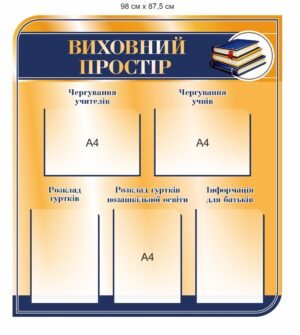Стенд “Виховний простір”