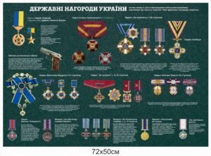 Військовий стенд “Державні нагороди”