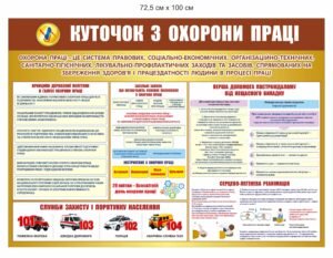 Куток охорони праці на виробництві